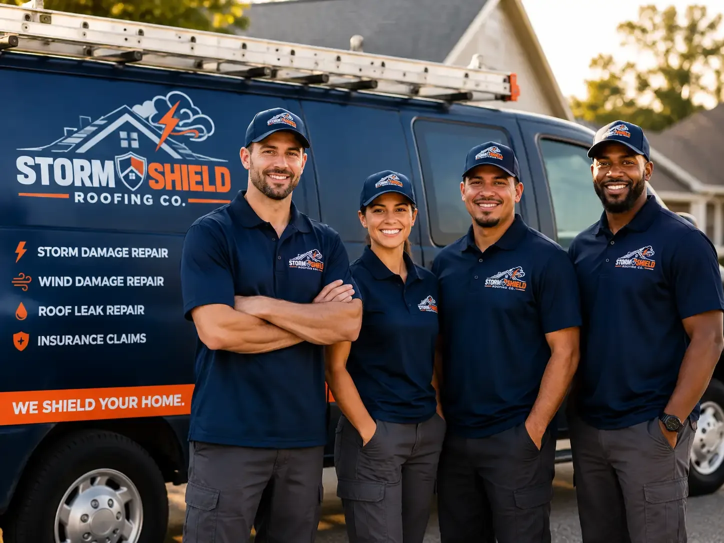 Storm Damage Roof Repair company in Blue Mountain, MS